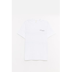 SUNFLOWER WHITE LOGO T SHIRT